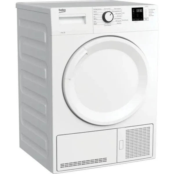 BEKO b100 SLCS09W3 Condensdroger – 9 kg – L60 cm – Klasse B – Wit - Afbeelding 2