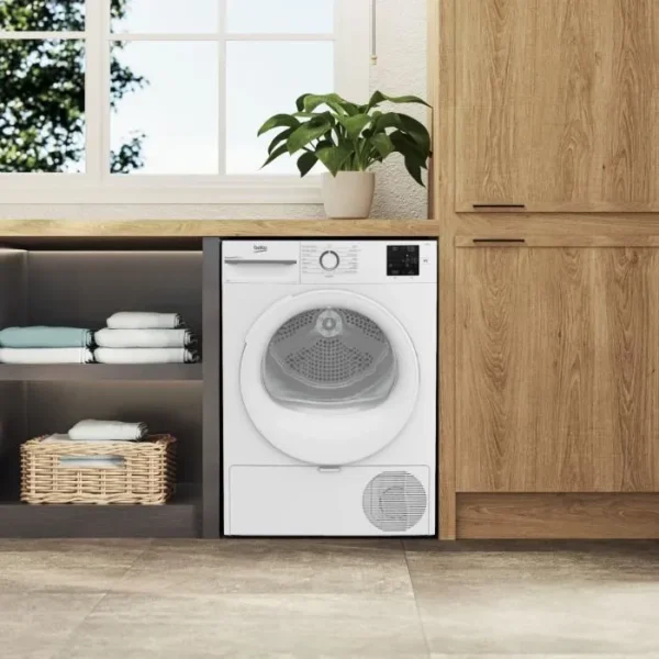 BEKO b300 Eco sense SLFT1812 warmtepompdroger – 8 kg – L60 cm – A+ – Wit - Afbeelding 2
