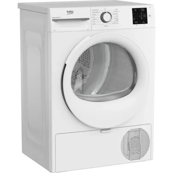 BEKO b300 Eco sense SLFT1812 warmtepompdroger – 8 kg – L60 cm – A+ – Wit - Afbeelding 3