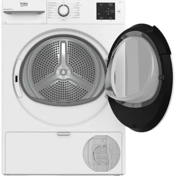 BEKO b300 Eco sense SLFT1812 warmtepompdroger – 8 kg – L60 cm – A+ – Wit - Afbeelding 4