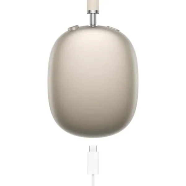 APPLE AirPods Max – Starlight (2024) – Gereviseerd – Uitstekende staat - Afbeelding 4