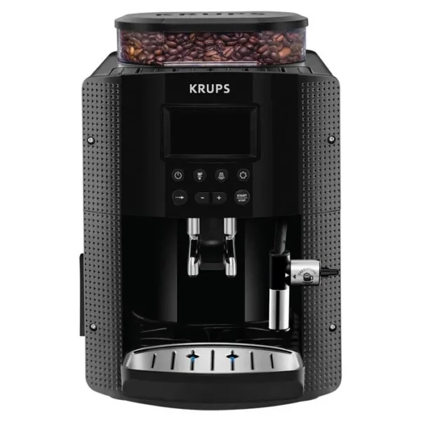 Koffiemachine met bonen – Krups – EA8168F1 – Zwart – 15 bar – Espresso