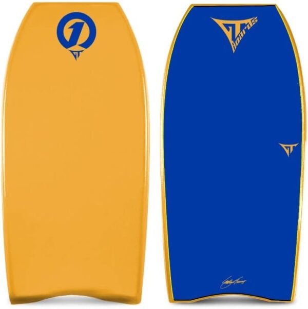 Bodyboard GT Boards, One, PP, Pilsner/Marineblauwe bodem, TAMEGA