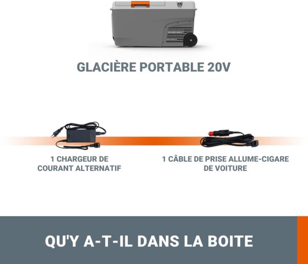 WORX – 20V draagbare koeler – WX876.9 - Afbeelding 3