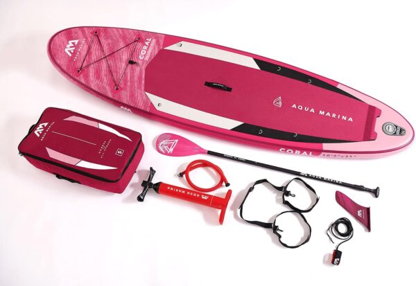 Aqua Marina, Coral 10'2″, Sup, Multicolor, U, Unisex Volwassenen