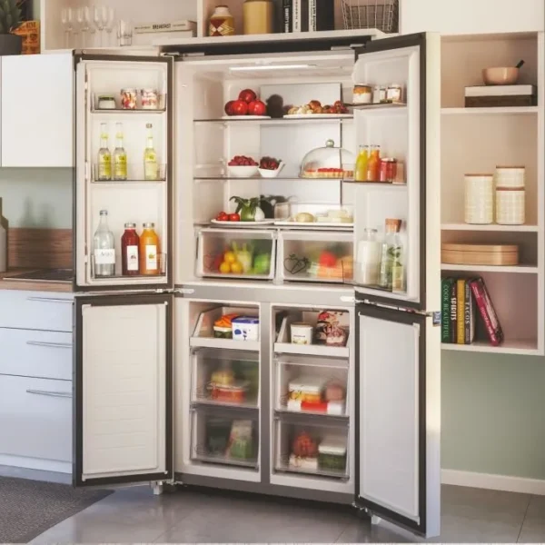 CANDY CFQQ5T817EPS Koelkast met meerdere deuren – 400L – No Frost - Afbeelding 3